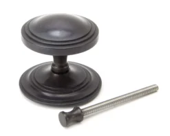 From The Anvil Aged Bronze 81mm Period Art Deco Centre Door Knob | 90072 -Ironmongery Experts Shop 90072 1.jpg.mst
