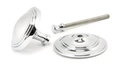 From The Anvil Polished Chrome 81mm Period Art Deco Centre Door Knob | 90073 11 From The Anvil Polished Chrome 81mm Period Art Deco Centre Door Knob | 90073 -Ironmongery Experts Shop 90073 2.jpg.mst