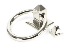 From The Anvil 124mm Polished Nickel Ring Door Knocker | 90286 -Ironmongery Experts Shop 90286 1.jpg.mst