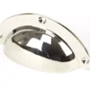 From The Anvil 4" Polished Nickel Period Plain Drawer Cup Pull | 91524 -Ironmongery Experts Shop 91524 main.jpg.mst