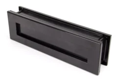 From The Anvil 315mm Black Blacksmith Traditional Letterbox | 91526