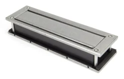 From The Anvil 315mm Pewter Blacksmith Traditional Letterbox | 91527 -Ironmongery Experts Shop 91527 1.jpg.mst