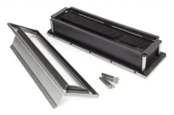 From The Anvil 315mm Pewter Blacksmith Traditional Letterbox | 91527 -Ironmongery Experts Shop 91527 4.jpg.mst