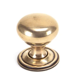From The Anvil Polished Bronze Small Mushroom Cupboard Knob | 91950