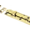 From The Anvil Aged Brass 6" (150mm) Universal Bolt | 92008 -Ironmongery Experts Shop 92008 main 3.jpg.mst