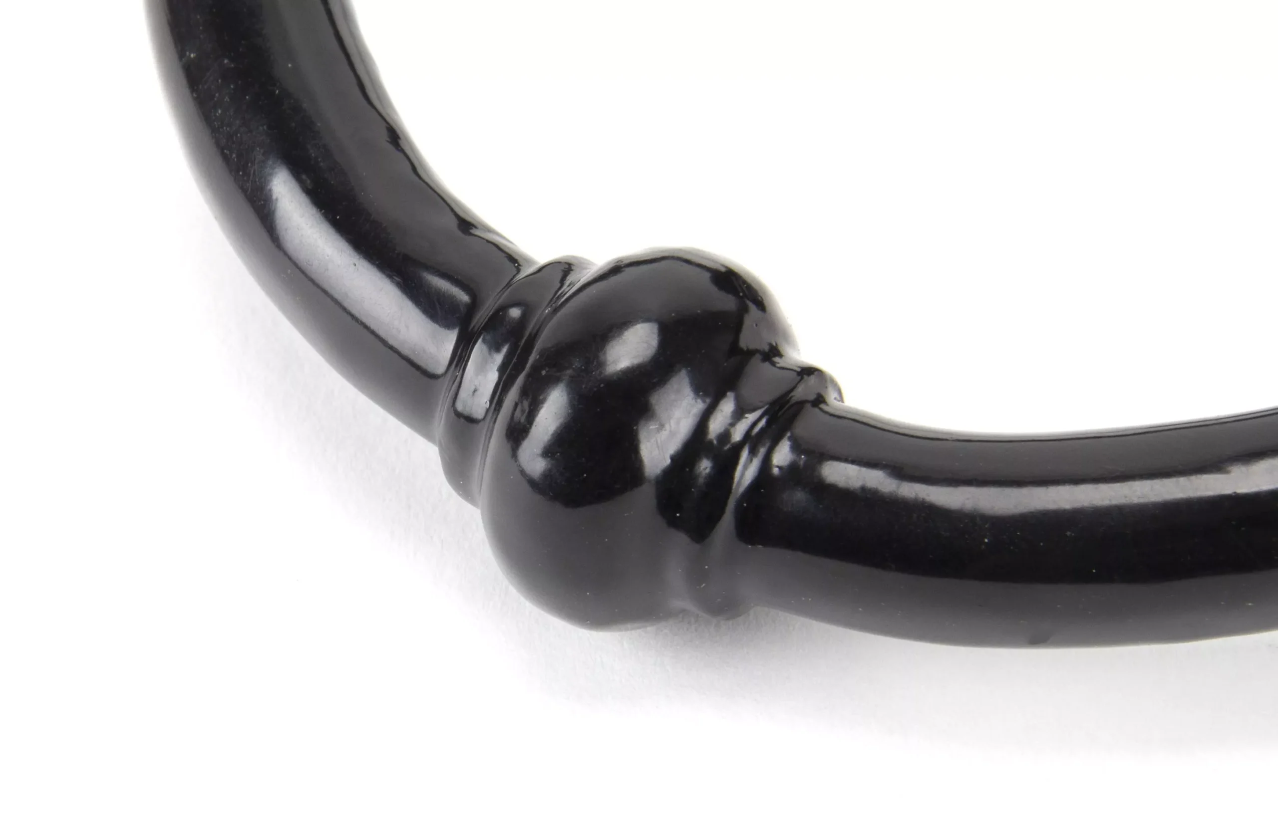 From The Anvil 108mm Black Regency Ring Door Knocker | 92076 4 From The Anvil 108mm Black Regency Ring Door Knocker | 92076 - Image 2