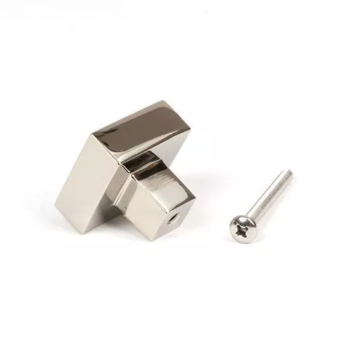 Anvil Polished Nickel Albers 30mm Cabinet Knob | 50694 5 Anvil Polished Nickel Albers 30mm Cabinet Knob | 50694 - Image 3
