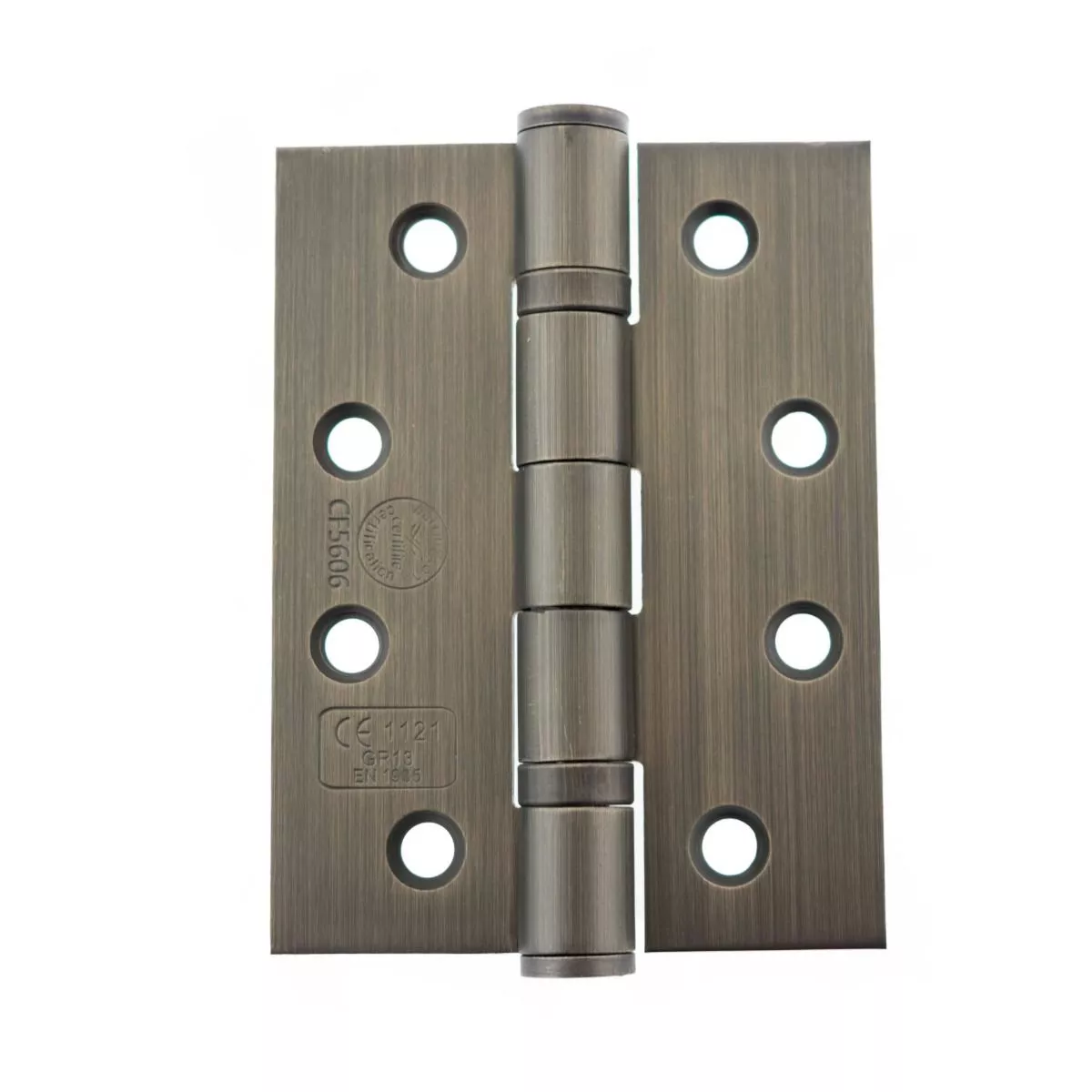 Pair 4" X 3" X 3mm Urban Bronze Ball Bearing Fire Grade Hinge | AH1433UB