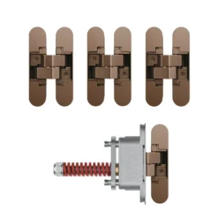 Antique Bronze Self Closing Concealed Hinge Pack