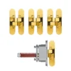Polished Brass Self Closing Concealed Hinge Pack -Ironmongery Experts Shop an160 107pb.png.mst