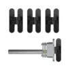 Matt Black Self Closing (Soft Close) Concealed Hinge Pack