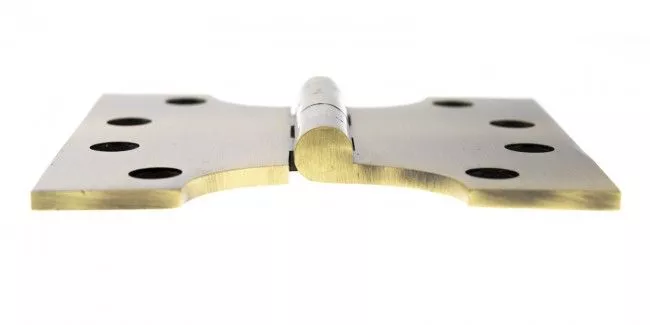 Pair 100mm X 100mm Black Nickel Parliament Hinge | APH424BN 4 Pair 100mm X 100mm Black Nickel Parliament Hinge | APH424BN - Image 2