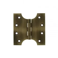 Pair 100mm X 100mm Matt Antique Brass Parliament Hinge | APH424MAB