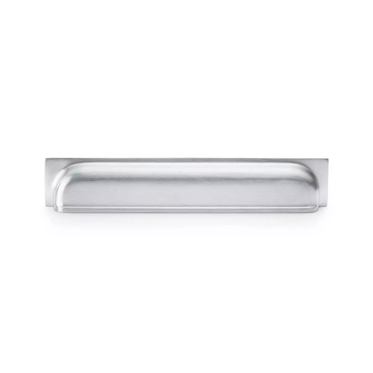Alexander And Wilks Satin Chrome Quantock Cup Handle C/c 203mm 4 Alexander And Wilks Satin Chrome Quantock Cup Handle C/c 203mm - Image 2