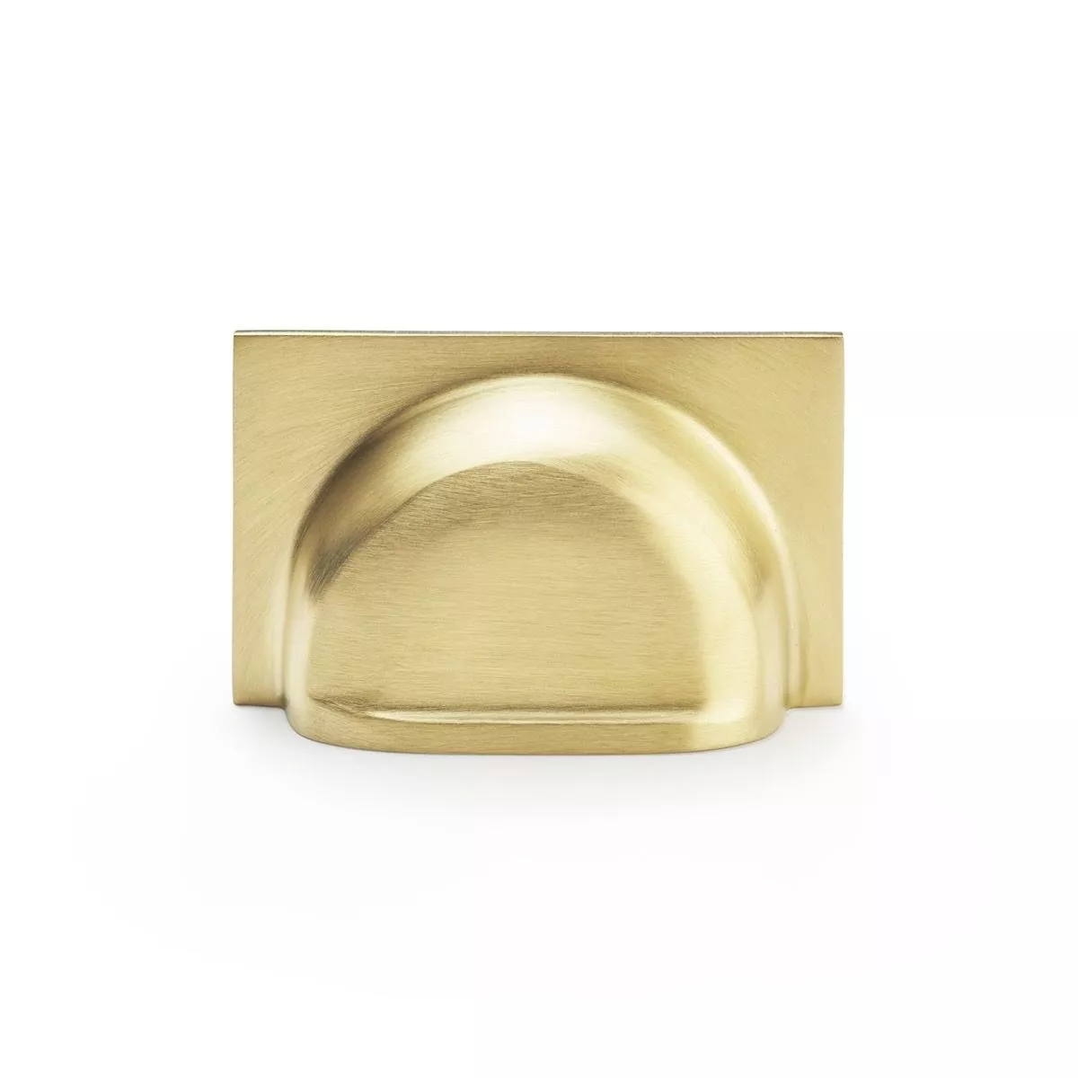 Alexander And Wilks Satin Brass PVD Quantock Cup Handle C/c 40mm 4 Alexander And Wilks Satin Brass PVD Quantock Cup Handle C/c 40mm - Image 2