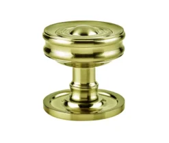 Burlington Satin Brass Bloomsbury Cupboard Knob | BUR111SB
