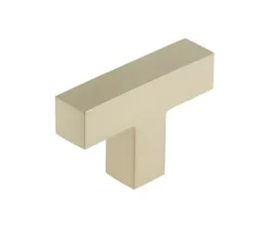 Burlington Satin Nickel Trafalgar T Bar Knob | BUR202SN