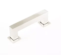 Burlington 128mm Polished Nickel Trafalgar Cabinet Handle | BUR211PN