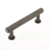 Burlington 96mm Matt Dark Brown Knurled Cabinet Pull Handle | BUR410DB -Ironmongery Experts Shop bur410db.jpg.mst