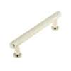 Burlington 96mm Polished Nickel Knurled Cabinet Pull Handle | BUR410PN