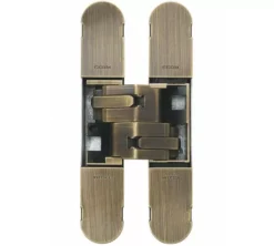 Ceam Antique Satin Bronze 160mm 3D Concealed Hinge 1131 | CI001131BRS00