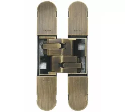 Ceam Antique Satin Bronze 130mm 3D Concealed Hinge 1230 | CI001230BRS00