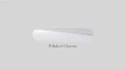 Pair Orno Polished Chrome Round Euro Escutcheon | SYS001CP