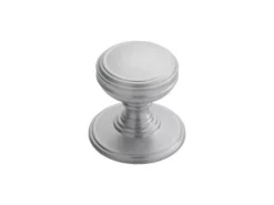 Satin Chrome 38mm Delamain Plain Knob | DK47DSC