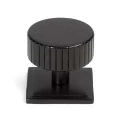 Anvil Aged Bronze Judd 38mm Cabinet Knob (Square) | 50456 -Ironmongery Experts Shop e9 pcywa.jpeg.mst