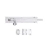 150mm X 38mm Fulton Polished Chrome Architectural Barrel Bolt FB61CP -Ironmongery Experts Shop fb57cp.jpg.mst