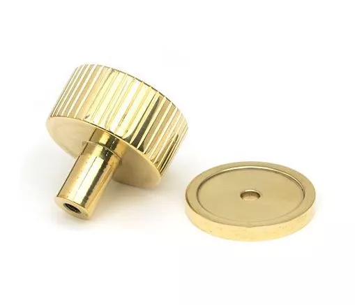 Anvil Polished Brass Judd 32mm Cabinet Knob (Plain) | 50364 4 Anvil Polished Brass Judd 32mm Cabinet Knob (Plain) | 50364 - Image 2