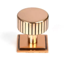 Anvil Polished Bronze Judd 32mm Cabinet Knob (Square) | 50477 -Ironmongery Experts Shop fpkcyjmk.jpeg.mst