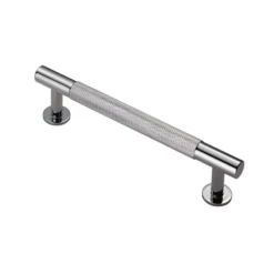 Polished Chrome 158mm Knurled Pull Handle | FTD700BCP