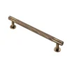 Antique Brass 190mm Knurled Pull Handle | FTD700CAB -Ironmongery Experts Shop ftd700cab.jpeg.mst