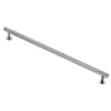 Polished Chrome 350mm Knurled Pull Handle | FTD700HCP