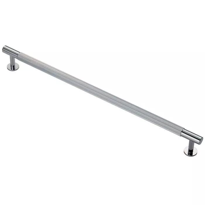 Polished Chrome 254mm Lines Pull Handle | FTD710ECP 3 Polished Chrome 254mm Lines Pull Handle | FTD710ECP