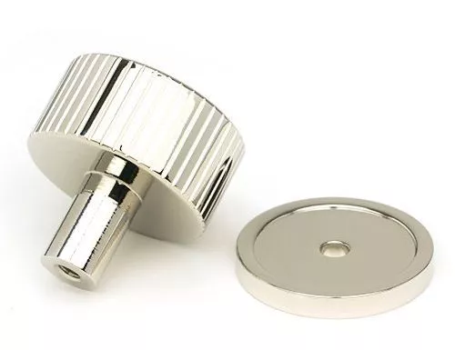 Anvil Polished Nickel Judd 32mm Cabinet Knob (Plain) | 50392 4 Anvil Polished Nickel Judd 32mm Cabinet Knob (Plain) | 50392 - Image 2