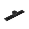 Hoxton Matt Black Wenlock 30mm Knurled Knob On Stepped Backplate| HOX130-6090MB -Ironmongery Experts Shop hox130mb 6090.jpg.mst