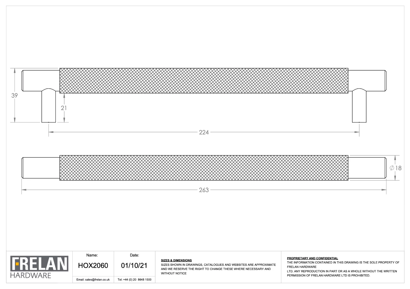 Hoxton Satin Brass Taplow 224mm Knurled Handle On Plain Backplate | HOX2060-5060SB 6 Hoxton Satin Brass Taplow 224mm Knurled Handle On Plain Backplate | HOX2060-5060SB - Image 4