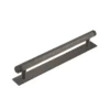 Hoxton Dark Bronze Nile 224mm Hexagonal End Cap Handle On Plain Backplate | HOX360-5060DB -Ironmongery Experts Shop hox360db 5060.jpg.mst