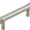 Hoxton Satin Nickel Sturt 96mm Grooved End Cap Cabinet Handle | HOX450SN