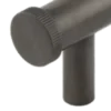 Hoxton Dark Bronze Thaxted 224mm Line End Cap Cabinet Handle | HOX260DB