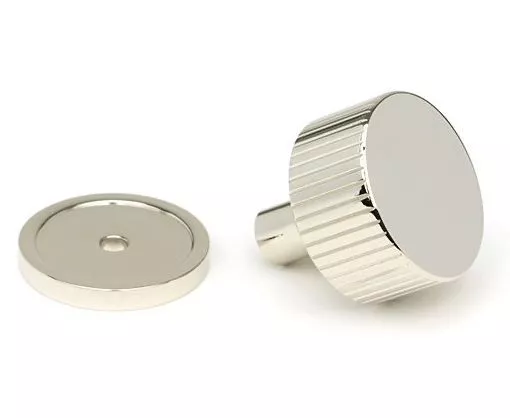 Anvil Polished Nickel Judd 32mm Cabinet Knob (Plain) | 50392 3 Anvil Polished Nickel Judd 32mm Cabinet Knob (Plain) | 50392