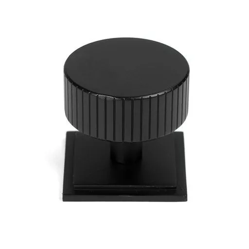Anvil Matt Black Judd 38mm Cabinet Knob (Square) | 50432 7 Anvil Matt Black Judd 38mm Cabinet Knob (Square) | 50432 - Image 5