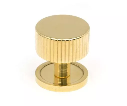 Anvil Polished Brass Judd 32mm Cabinet Knob (Plain) | 50364 7 Anvil Polished Brass Judd 32mm Cabinet Knob (Plain) | 50364 - Image 5