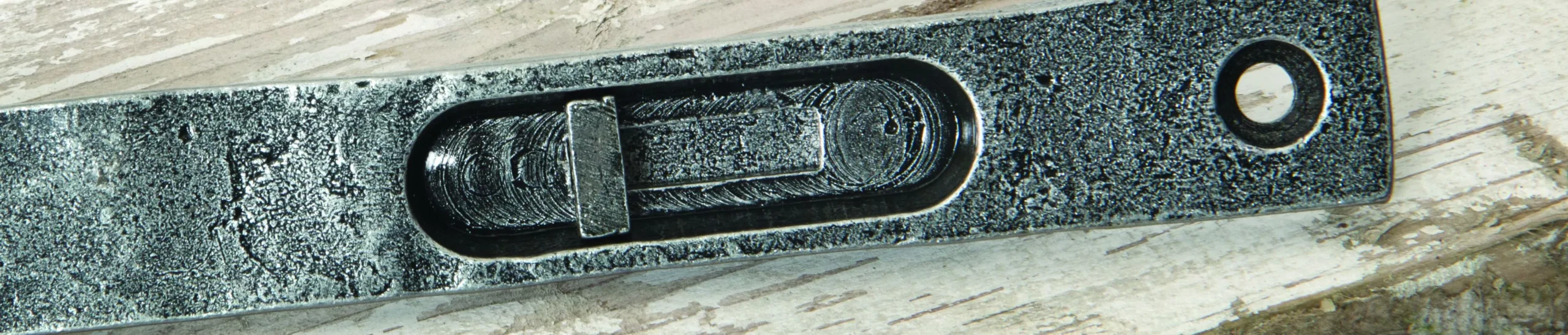 From The Anvil Black 12" (306mm) Flush / Slide Door Bolt | 33392 5 From The Anvil Black 12" (306mm) Flush / Slide Door Bolt | 33392 - Image 3