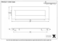 From The Anvil 252mm Aged Brass Period Letterplate | 91880 -Ironmongery Experts Shop screen shot 2019 11 26 at 1.12.17 pm.png.mst