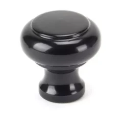 From The Anvil Black Regency Cabinet Knob - Large | 92101