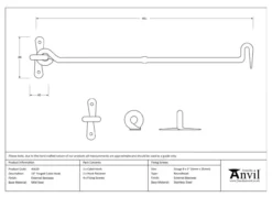 From The Anvil 18" (461mm) External Beeswax Forged Cabin Hook | 45610 -Ironmongery Experts Shop screen shot 2021 01 29 at 7.57.30 pm.png.mst