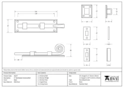 From The Anvil Black 6" (150mm) Universal Bolt | 46237 -Ironmongery Experts Shop screen shot 2021 01 30 at 5.15.33 pm.png.mst